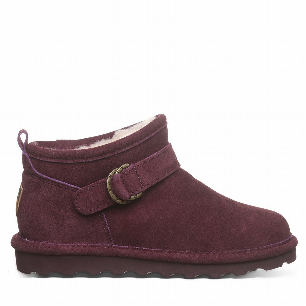 Women Bearpaw Petite Boots Purple | XKO7014PP