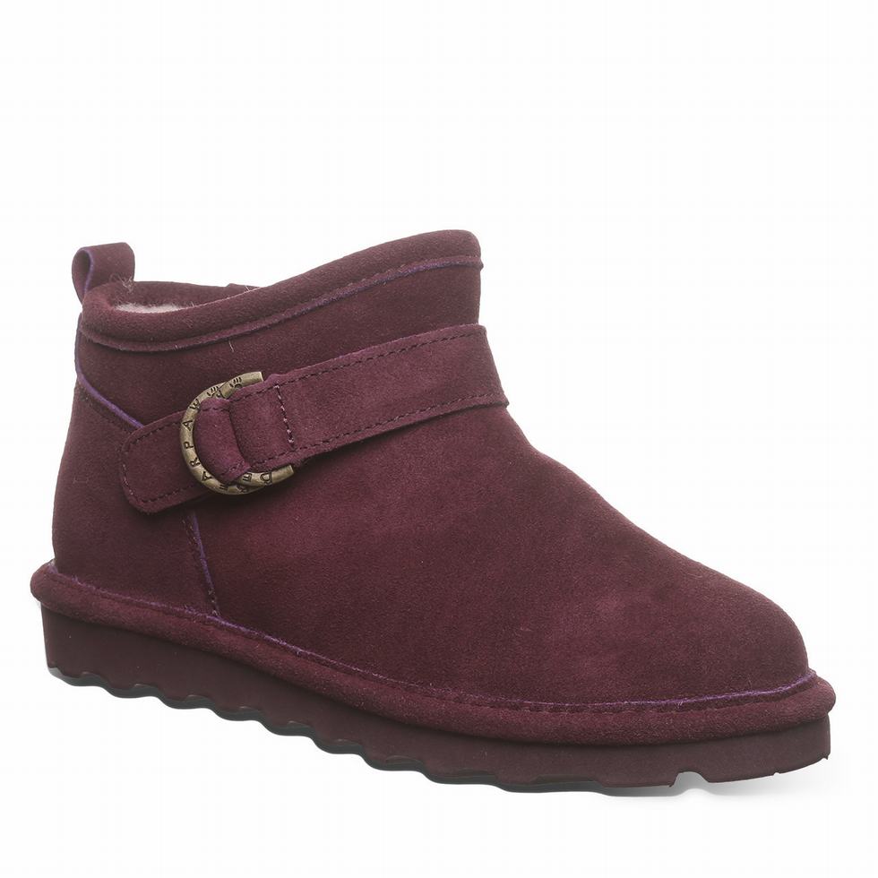 Women Bearpaw Petite Boots Purple | XKO7014PP