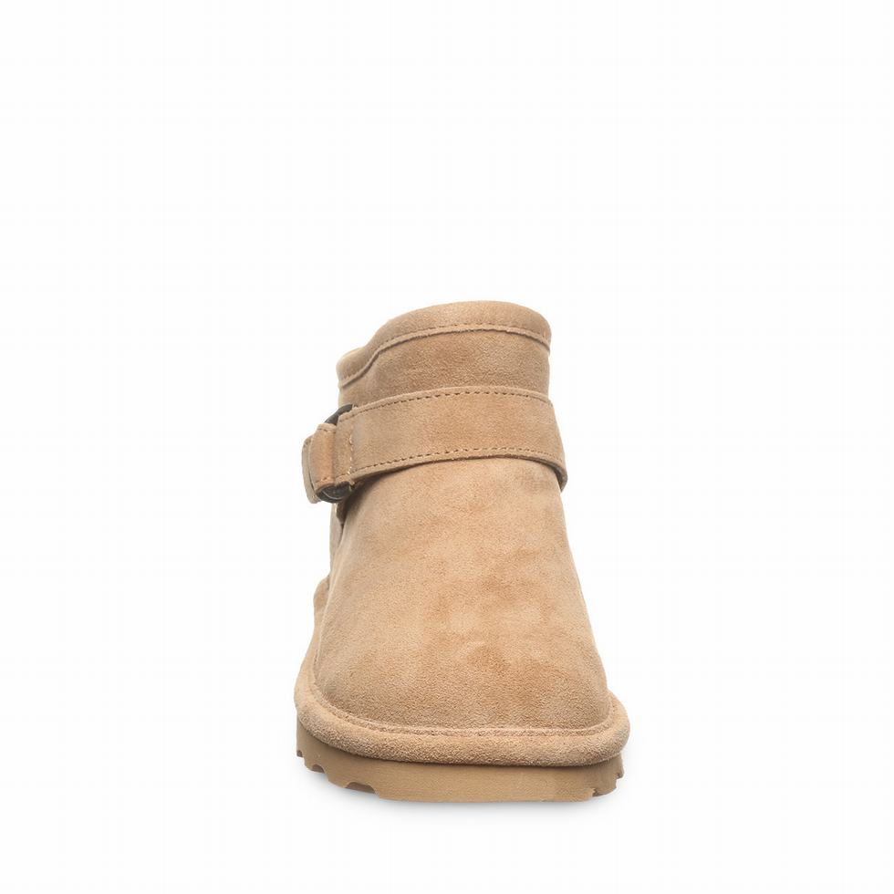 Women Bearpaw Petite Wide Boots Brown | MZP1536DU