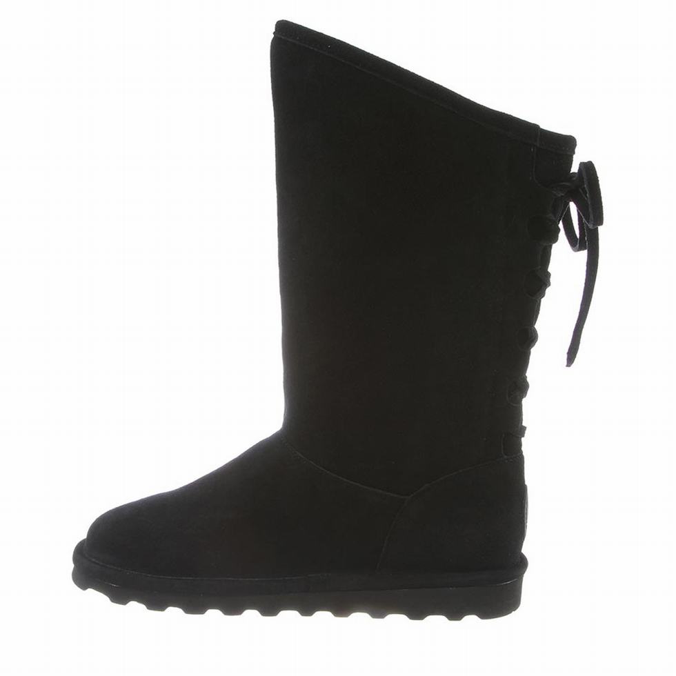 Women Bearpaw Phylly Boots Black | CRN1398ZF