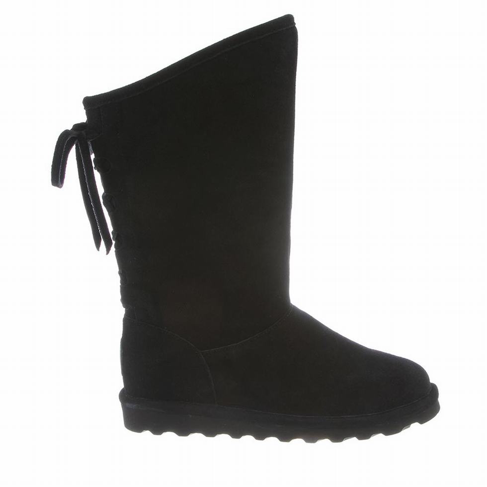 Women Bearpaw Phylly Boots Black | CRN1398ZF