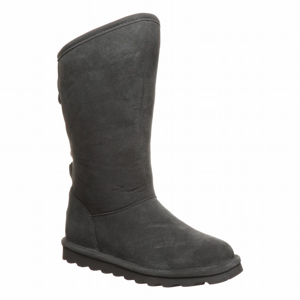 Women Bearpaw Phylly Boots Black | SYG1939RB