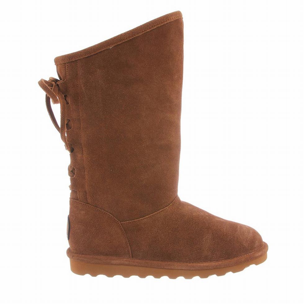 Women Bearpaw Phylly Boots Brown | FFE1372TN