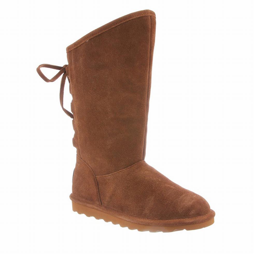 Women Bearpaw Phylly Boots Brown | FFE1372TN