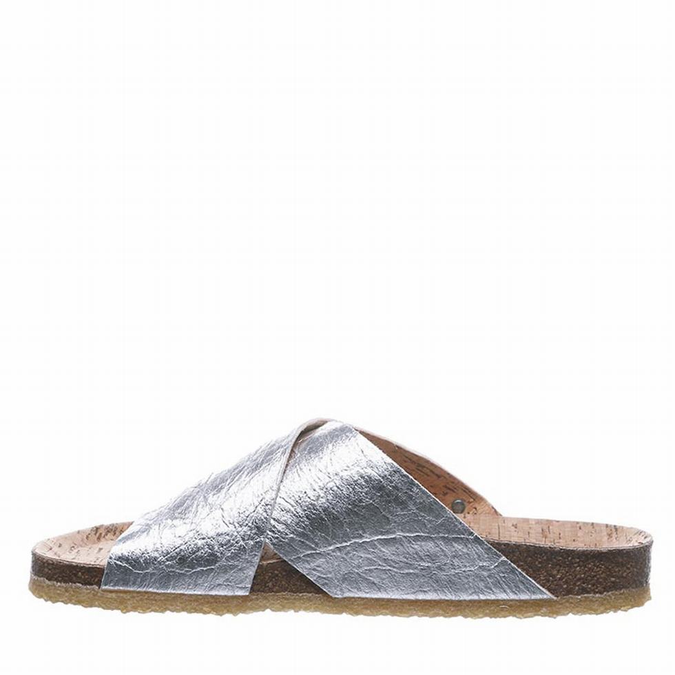 Women Bearpaw Pina Sandals Grey | JFR7963AI