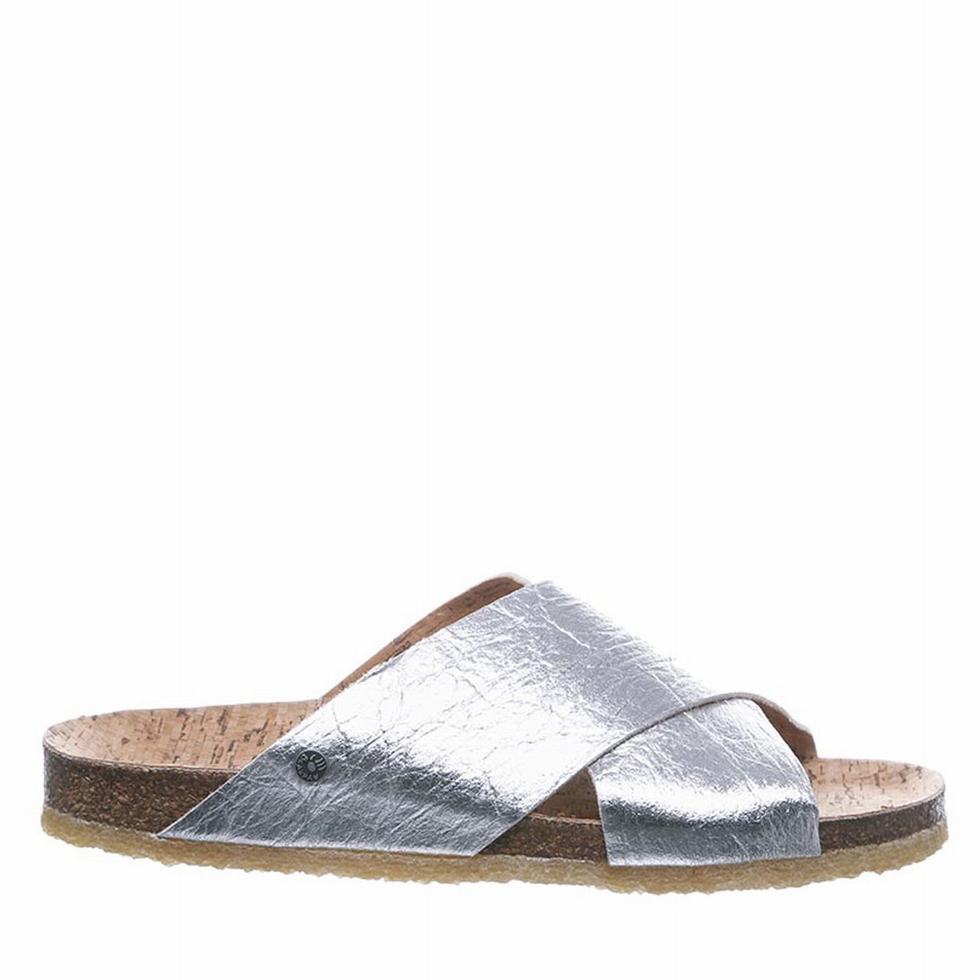 Women Bearpaw Pina Sandals Grey | JFR7963AI