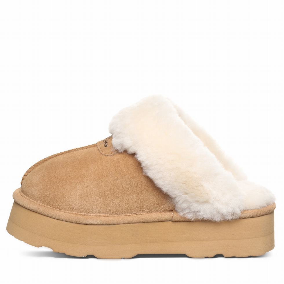 Women Bearpaw Retro Loki Slippers Brown | ELN1371KV