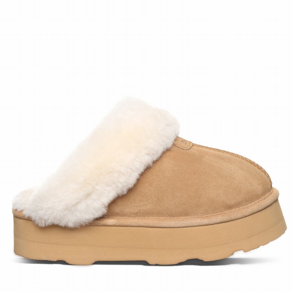 Women Bearpaw Retro Loki Slippers Brown | ELN1371KV