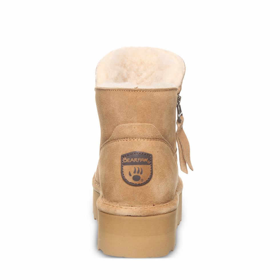 Women Bearpaw Retro Maren Boots Brown | NGP1073RE