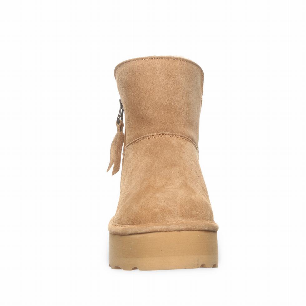 Women Bearpaw Retro Maren Boots Brown | NGP1073RE