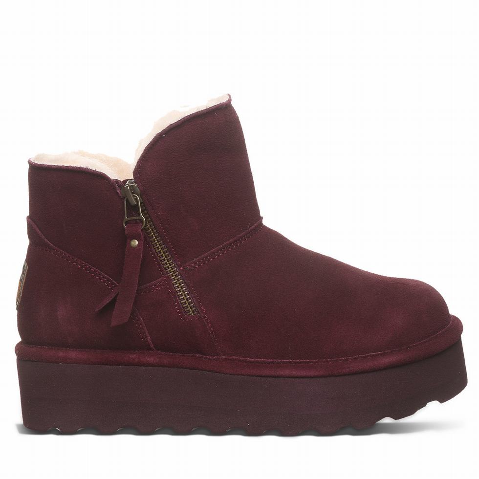 Women Bearpaw Retro Maren Boots Purple | WXL8665PS