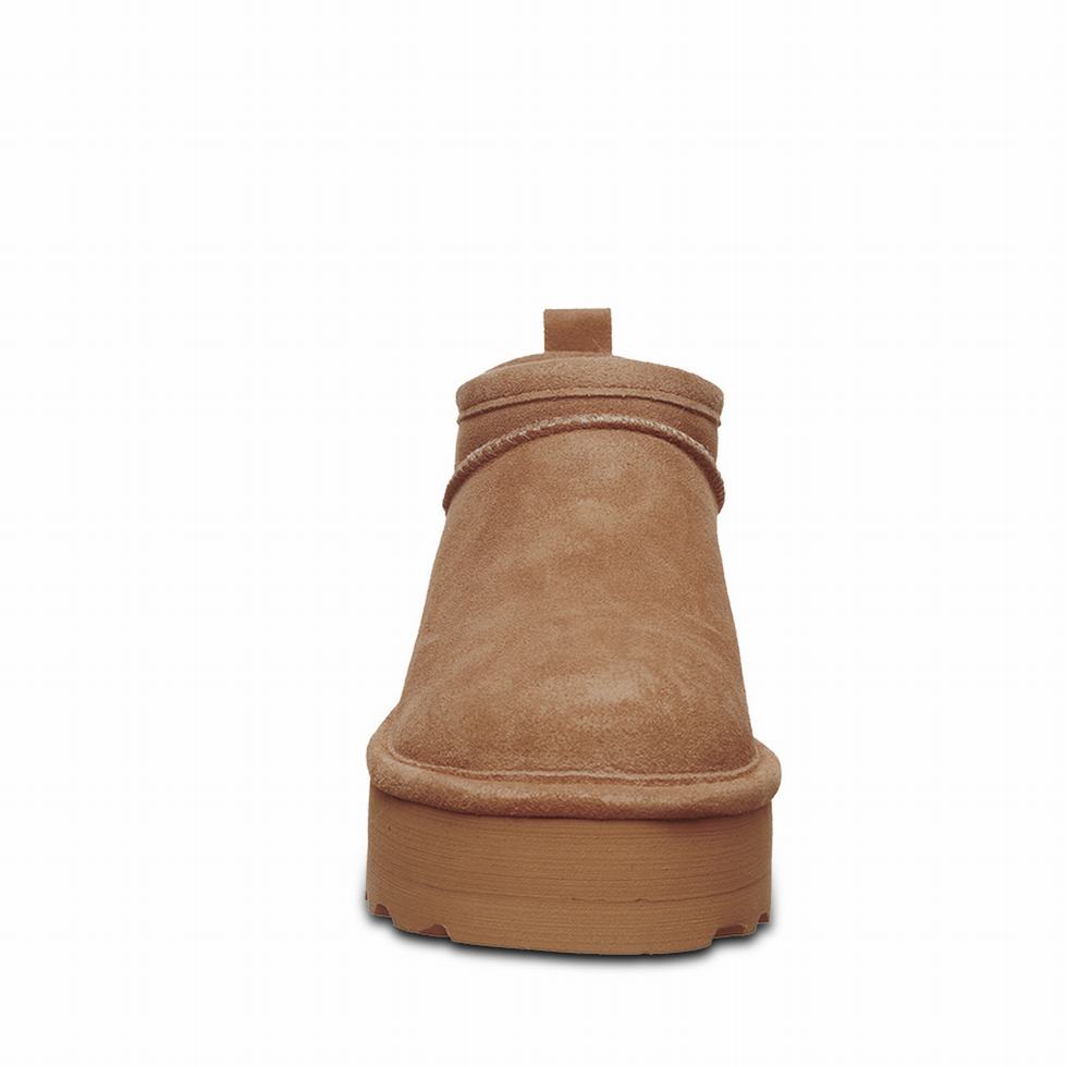 Women Bearpaw Retro Super Shorty Platform Boots Brown | CGK7975FX