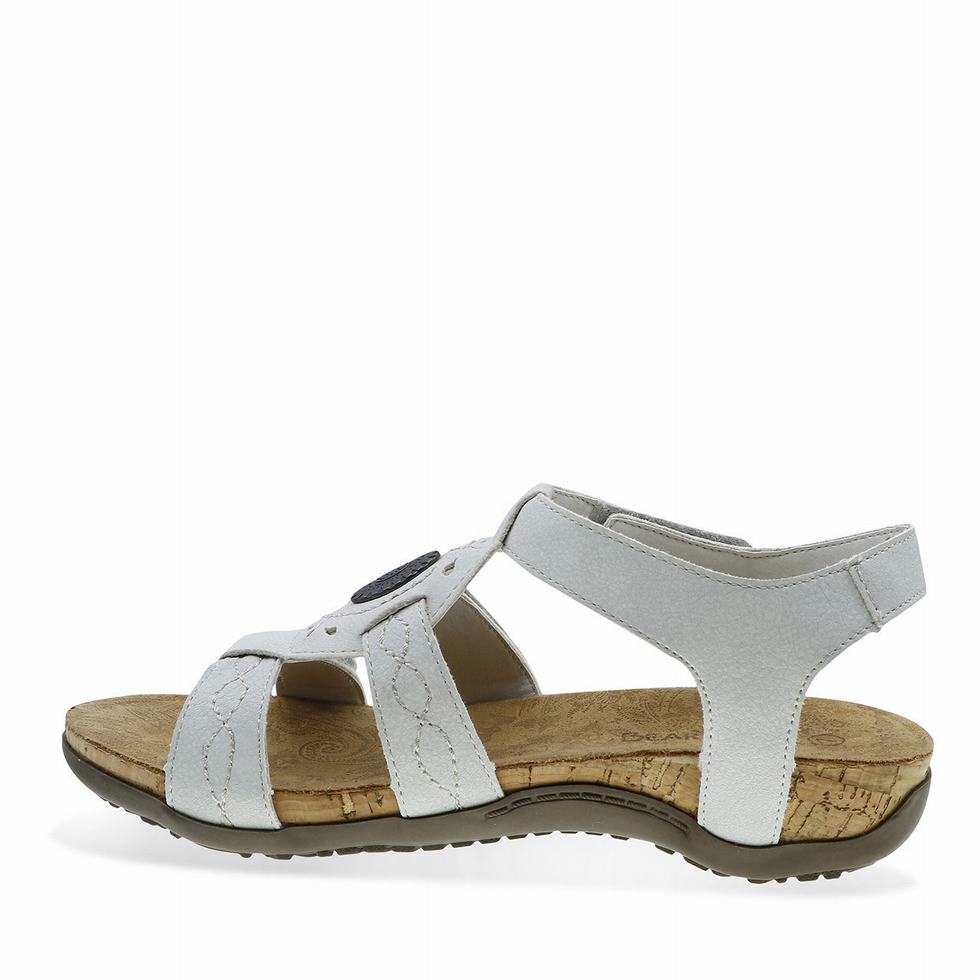 Women Bearpaw Ridley II Sandals Beige | VCZ544CP