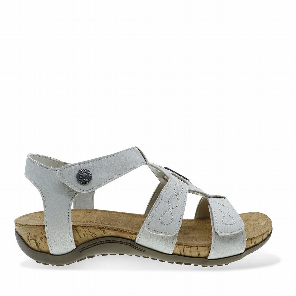 Women Bearpaw Ridley II Sandals Beige | VCZ544CP