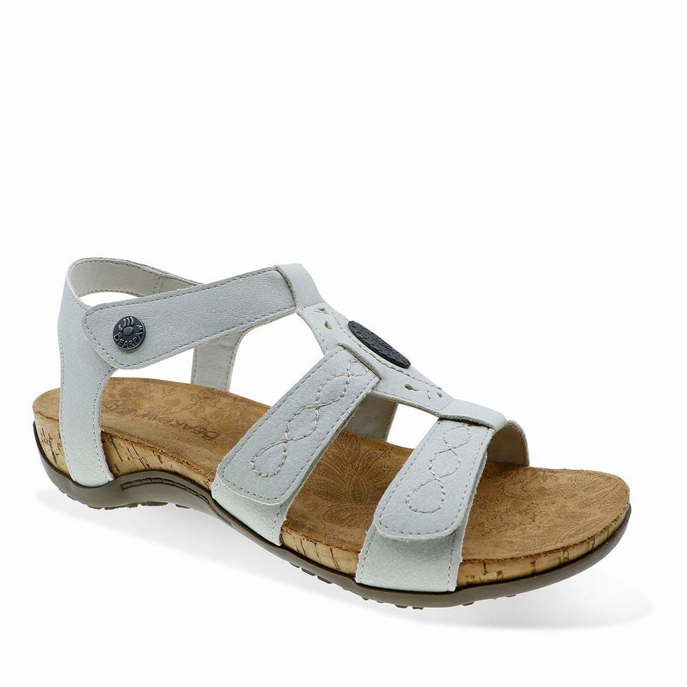 Women Bearpaw Ridley II Sandals Beige | VCZ544CP