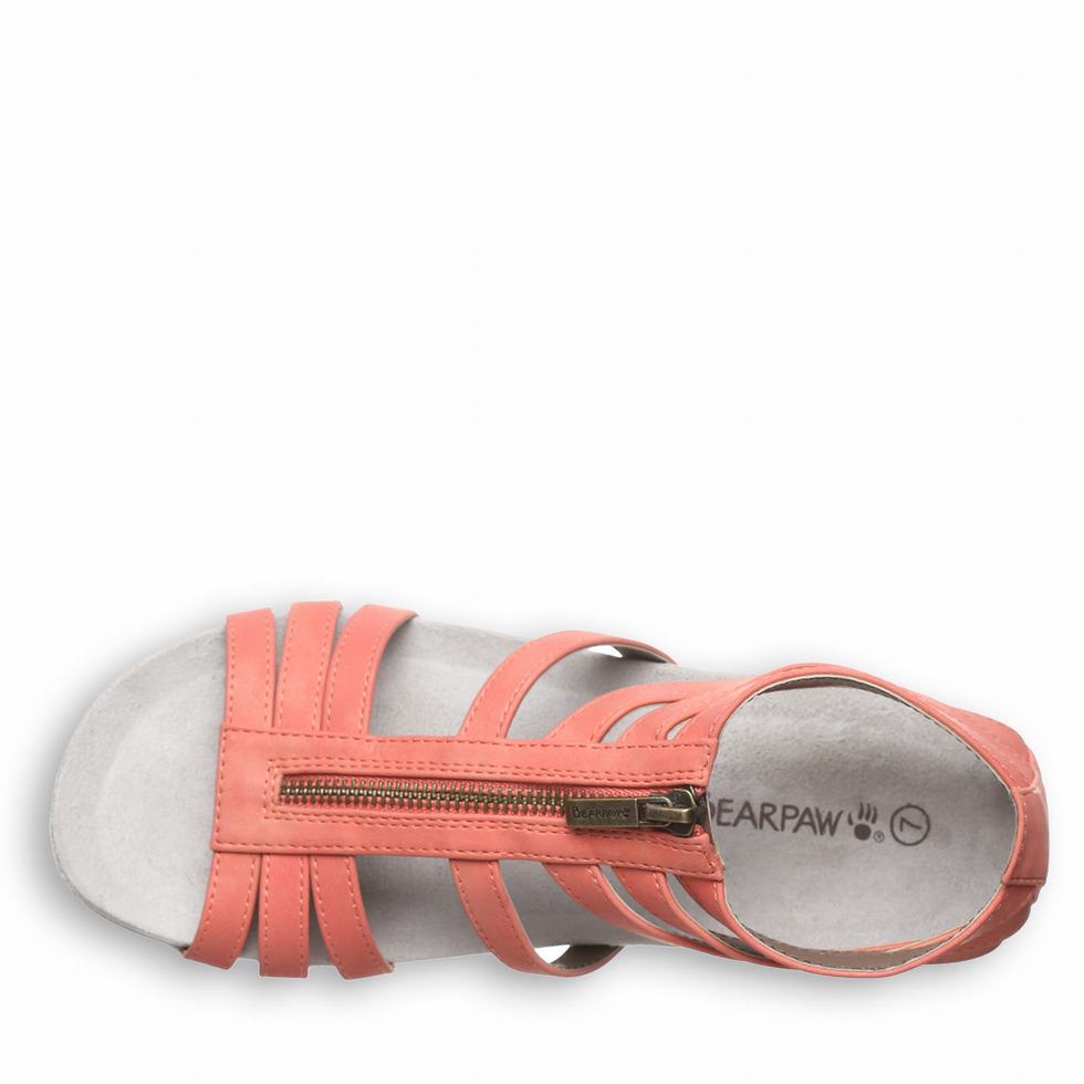 Women Bearpaw Ronda Sandals Pink | THN3689EW