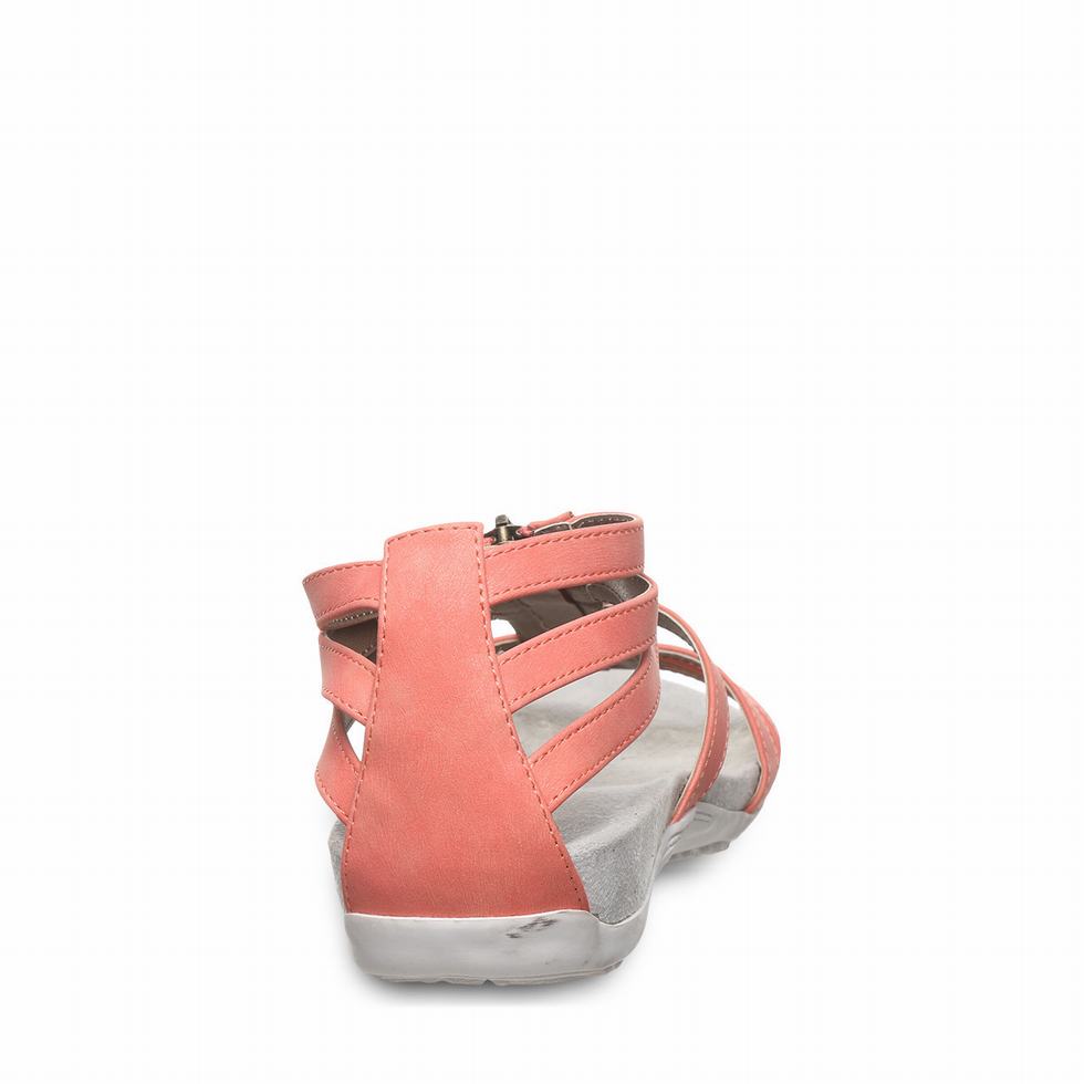 Women Bearpaw Ronda Sandals Pink | THN3689EW