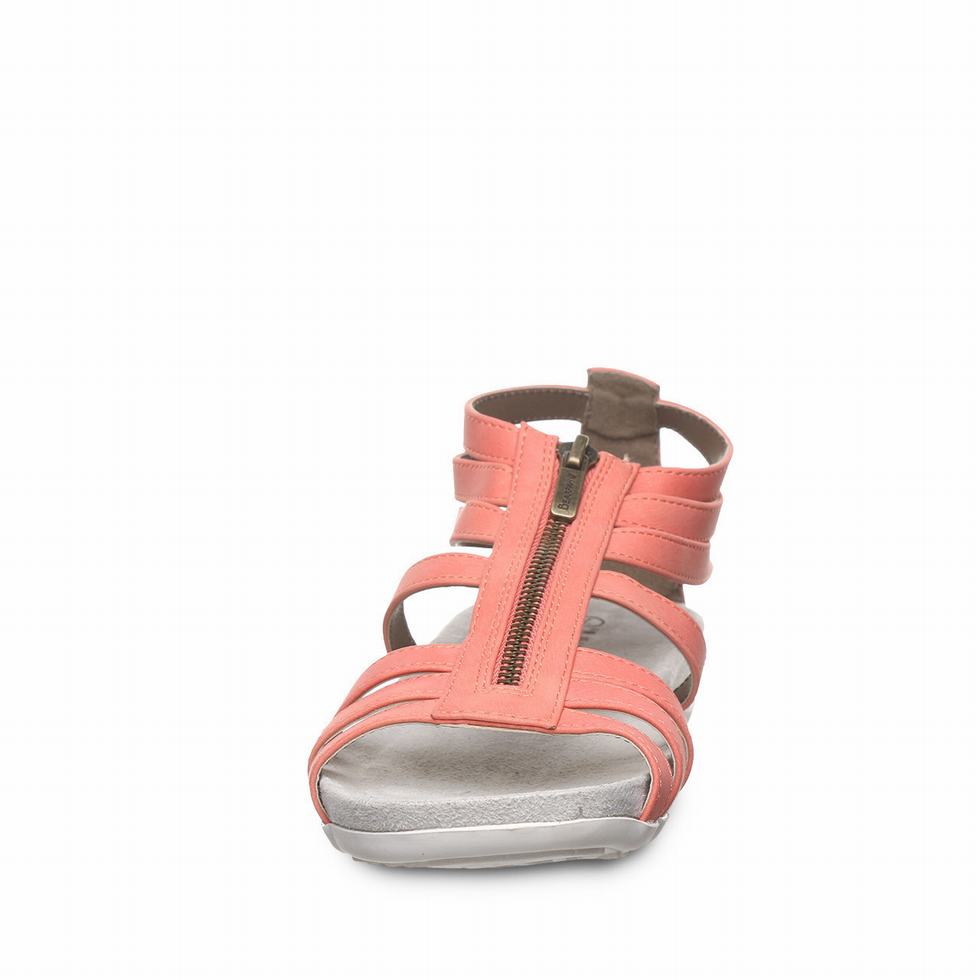 Women Bearpaw Ronda Sandals Pink | THN3689EW