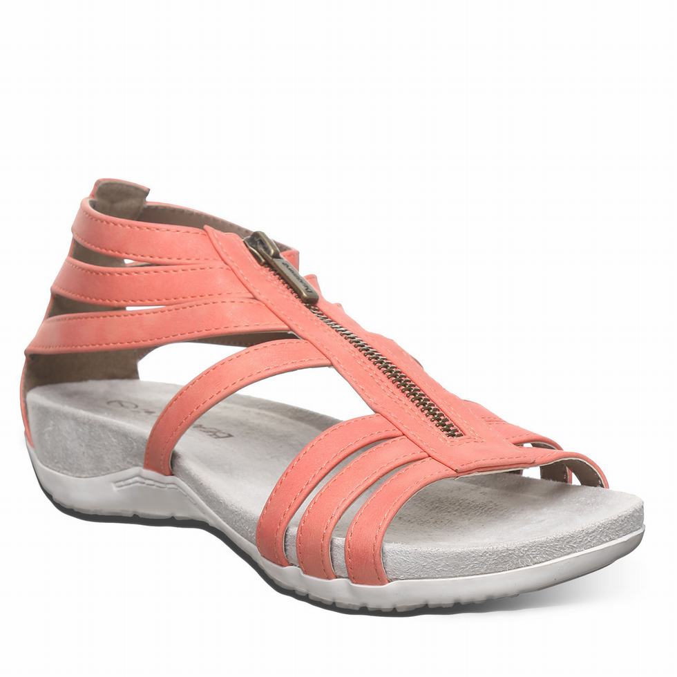 Women Bearpaw Ronda Sandals Pink | THN3689EW