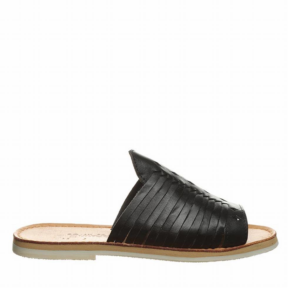 Women Bearpaw Rosa Sandals Black | QTC1585TJ