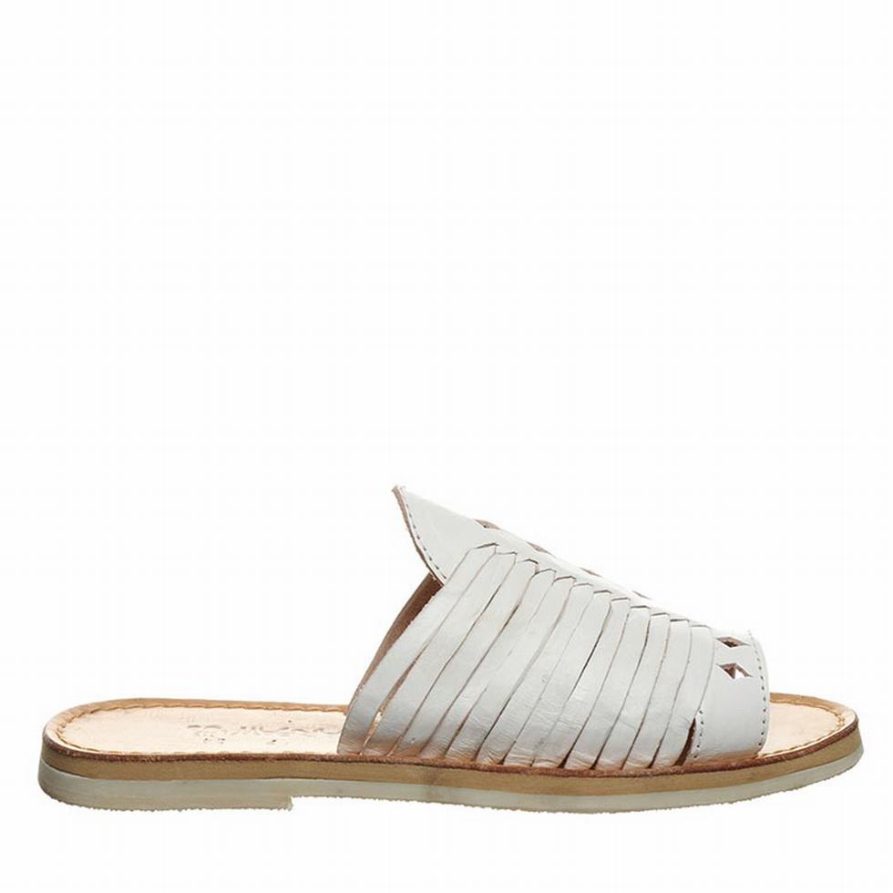 Women Bearpaw Rosa Sandals White | BFX6484BY