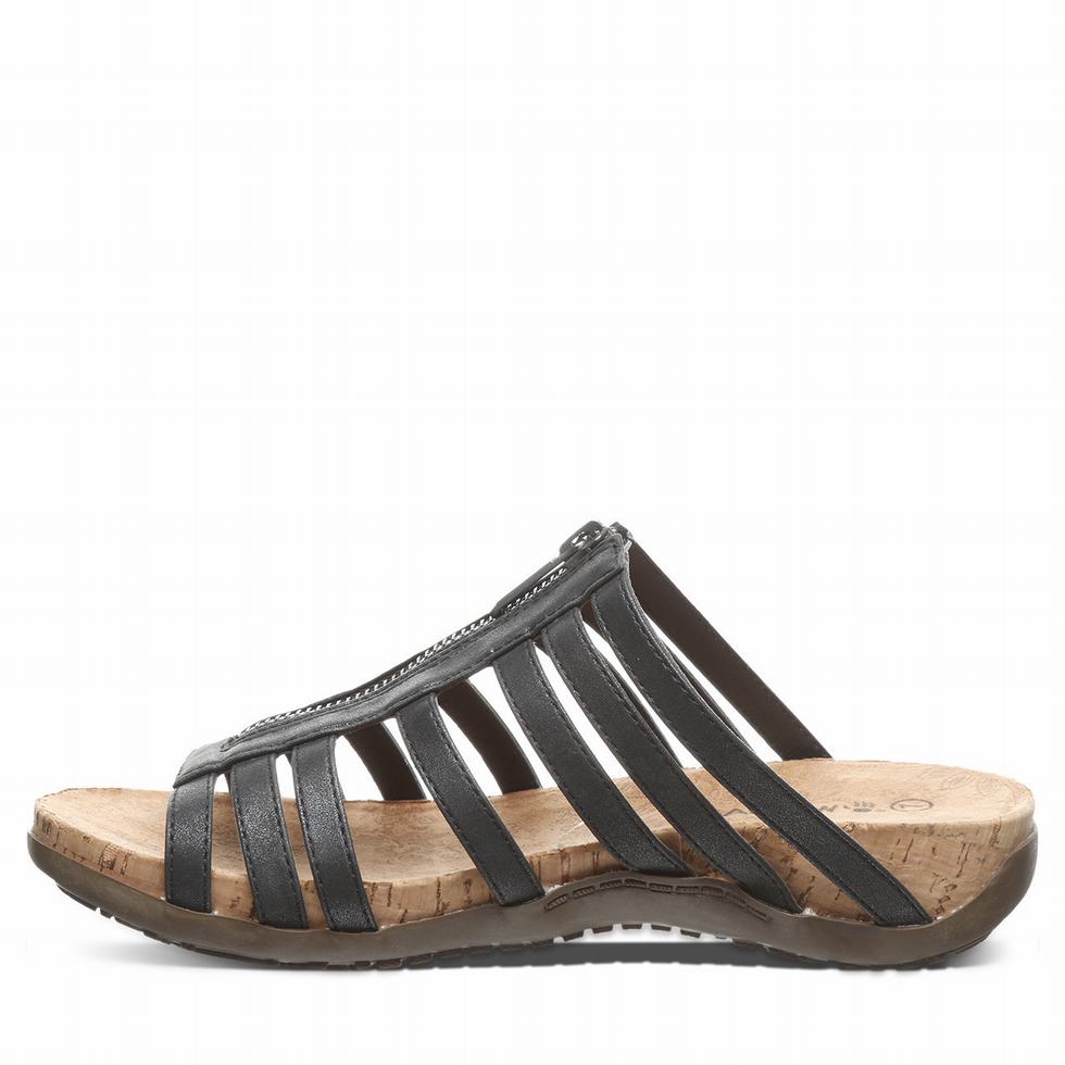 Women Bearpaw Sabrina Sandals Black | GFI7230EH