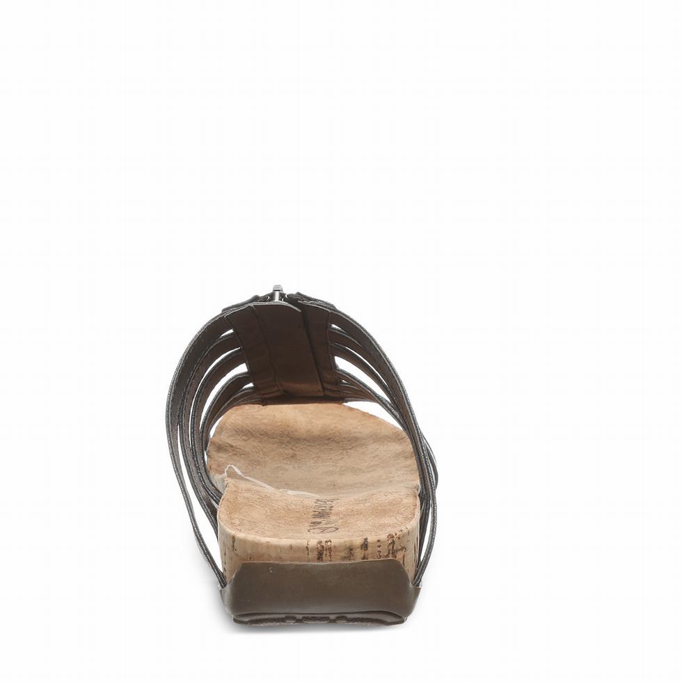 Women Bearpaw Sabrina Sandals Black | GFI7230EH