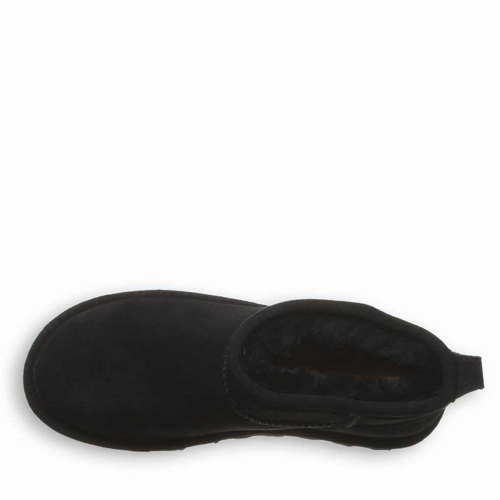 Women Bearpaw Shorty Booties Black | TMY7377WJ