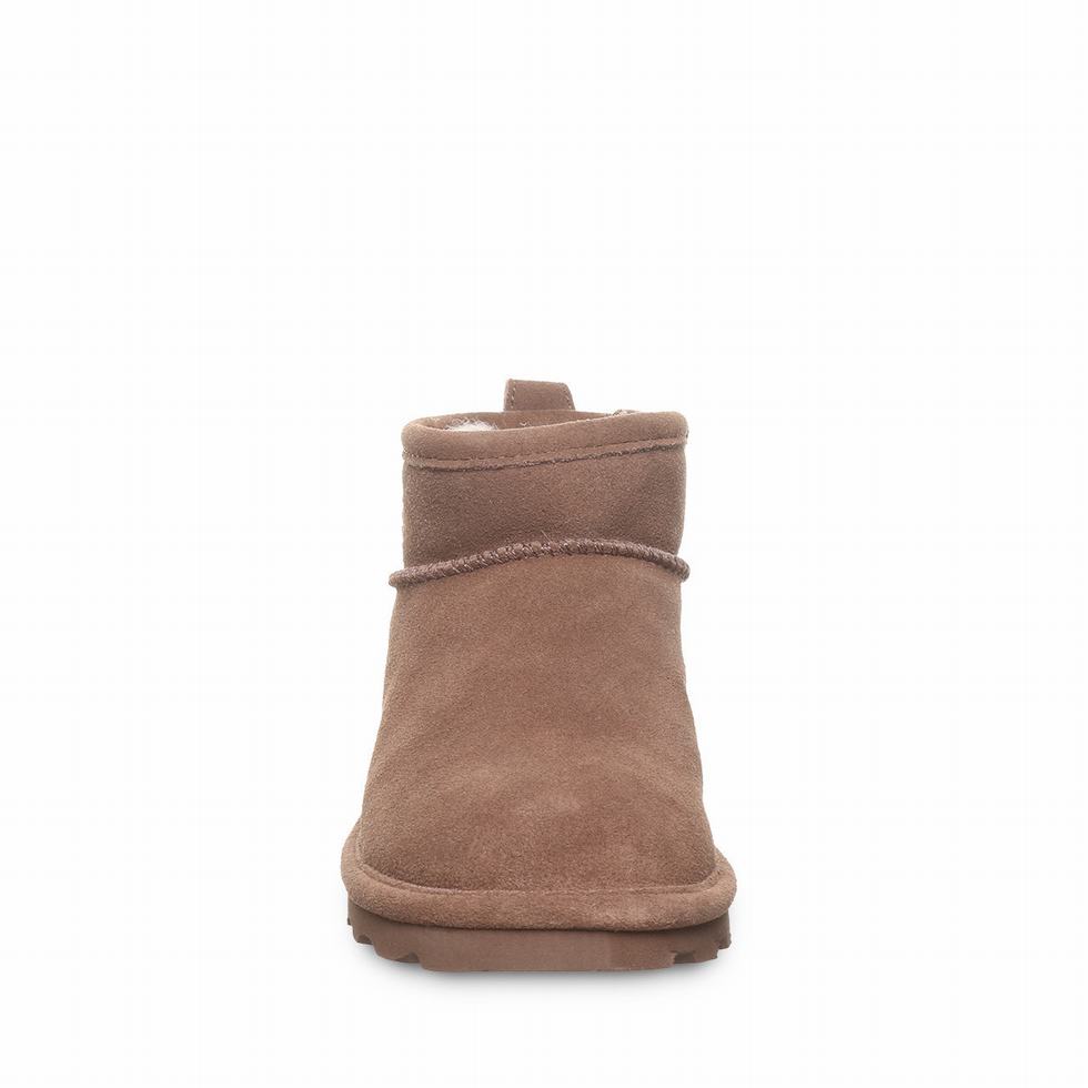 Women Bearpaw Shorty Booties Brown | JYO976KP