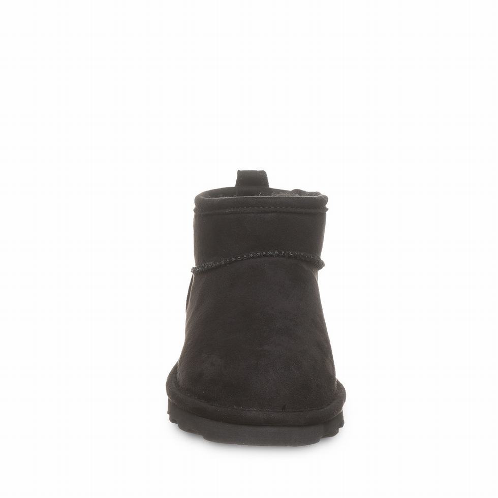 Women Bearpaw Shorty Vegan Boots Black | XAY5669BA