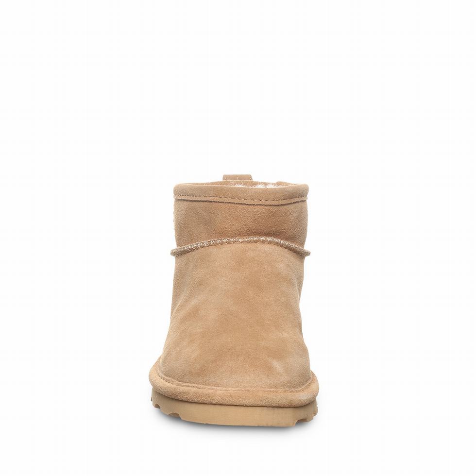 Women Bearpaw Shorty Wide Boots Brown | MXT9581FI