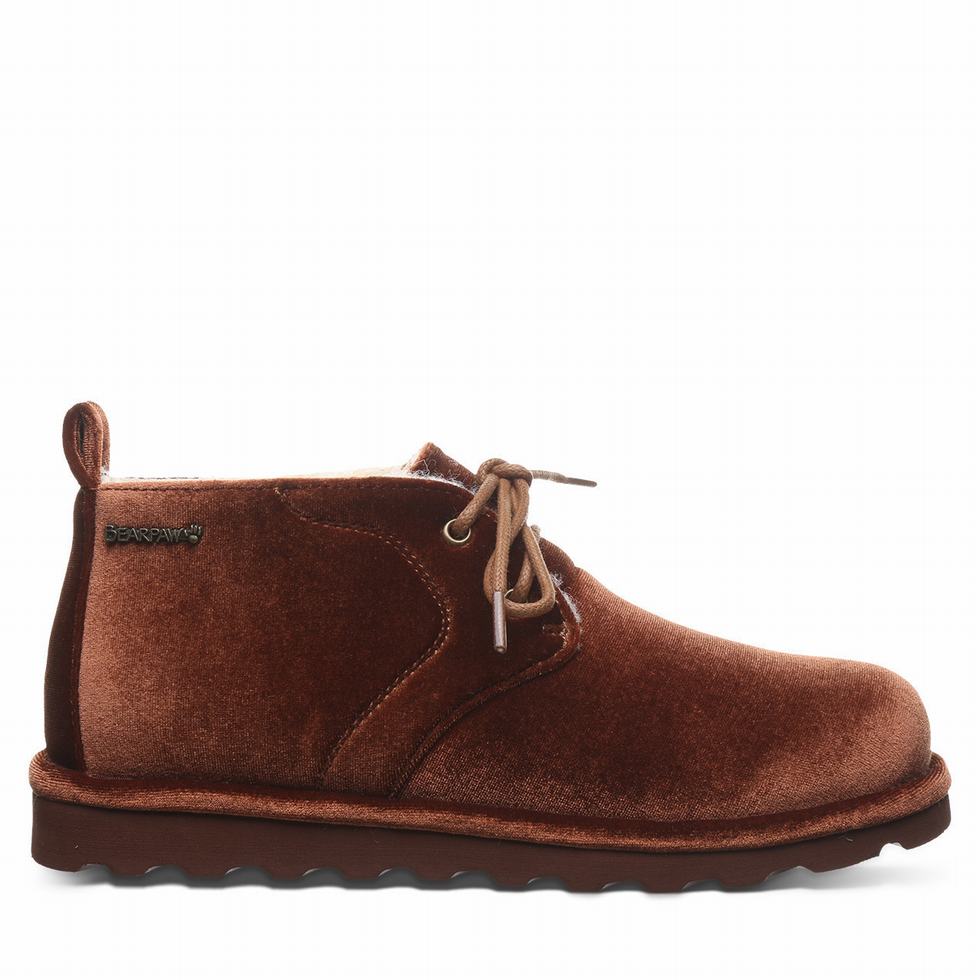 Women Bearpaw Skye Chukka Boots Brown | MEZ1394LG