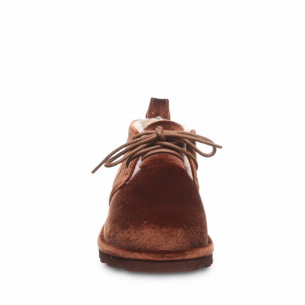 Women Bearpaw Skye Chukka Boots Brown | MEZ1394LG