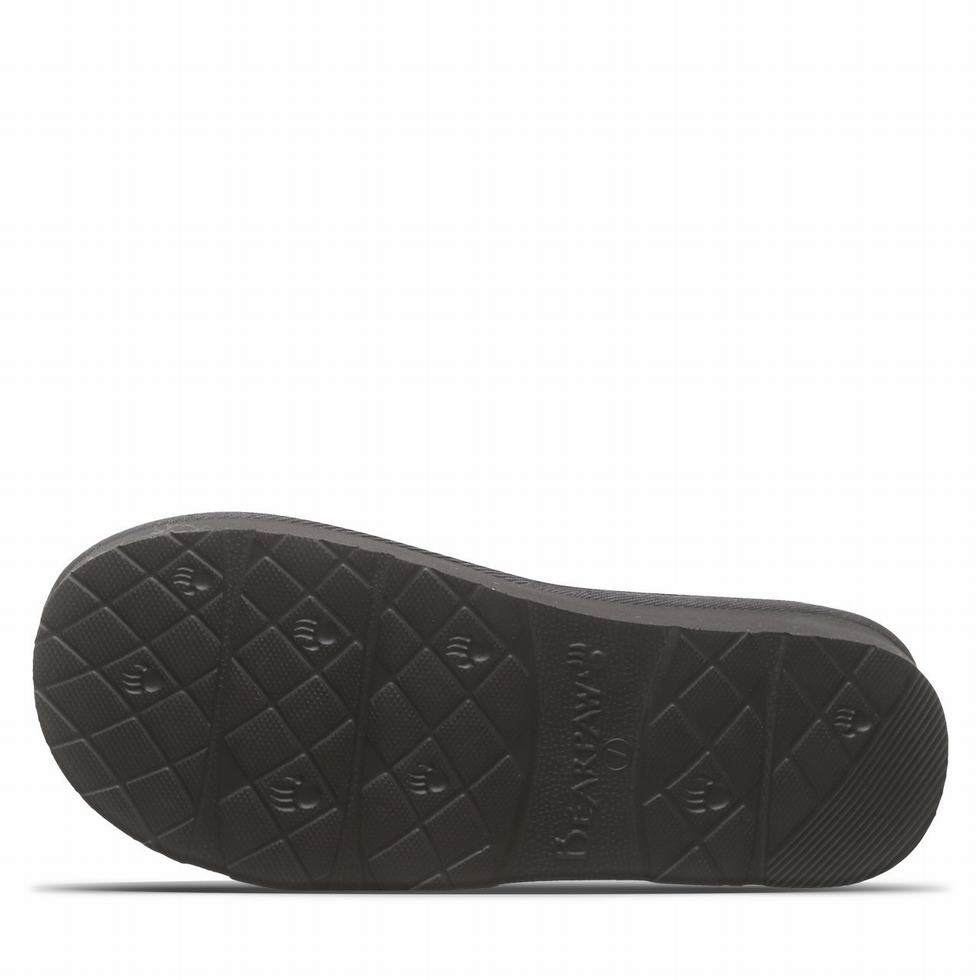 Women Bearpaw Snuggle Martis Slippers Black | KAA1331MG