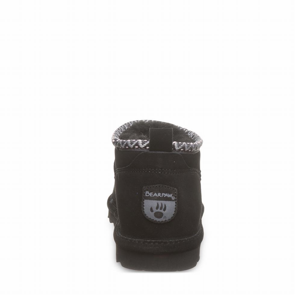 Women Bearpaw Super Shorty Deco Boots Black | VIK2076AR