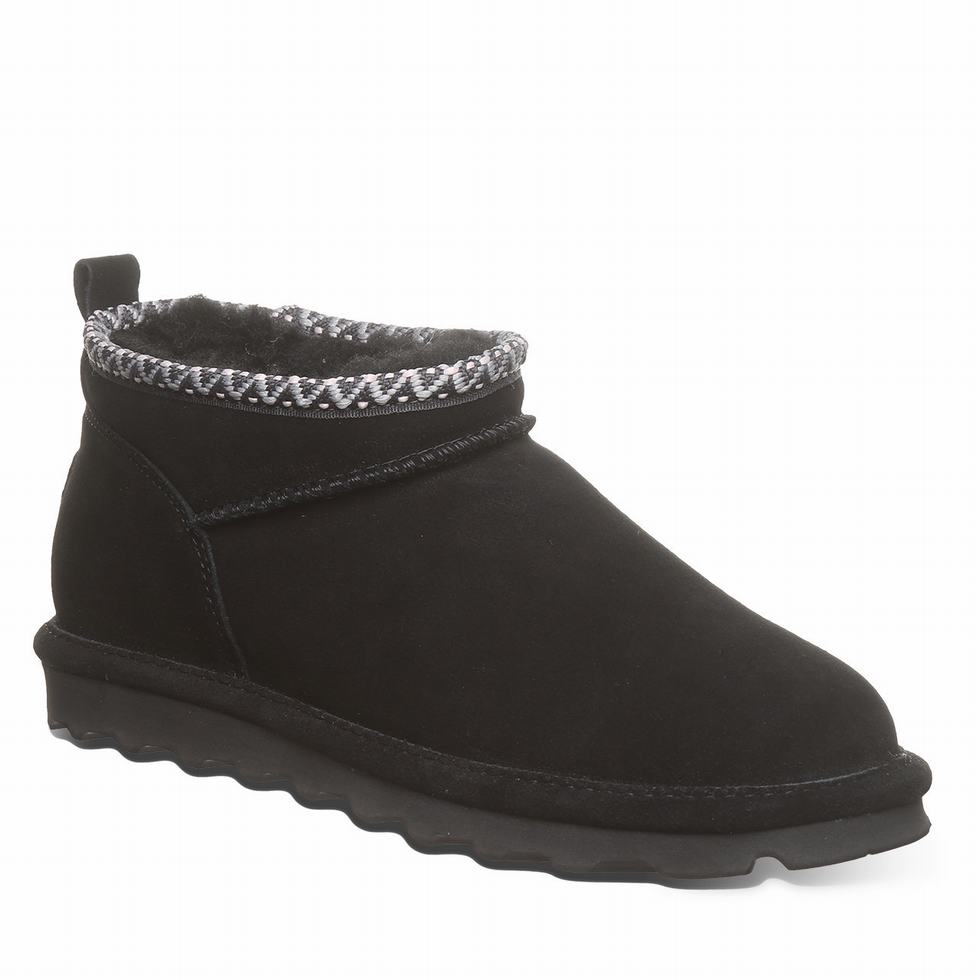 Women Bearpaw Super Shorty Deco Boots Black | VIK2076AR