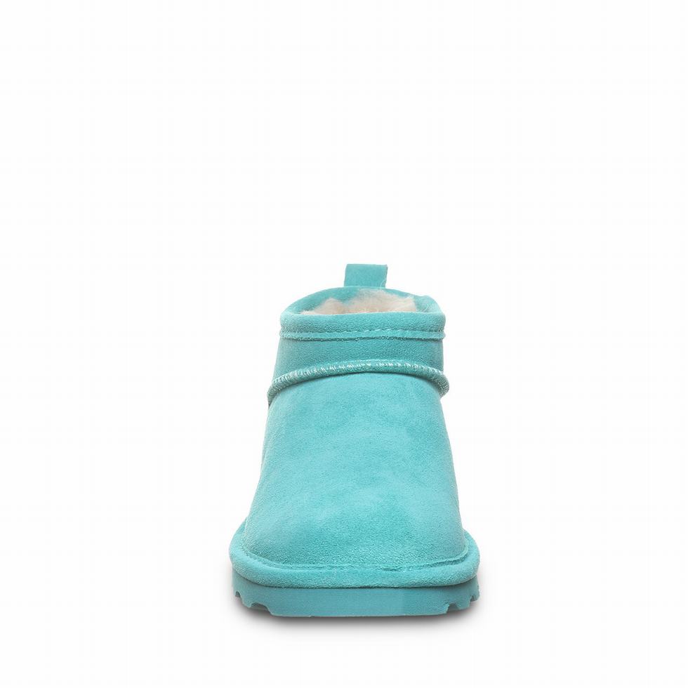 Women Bearpaw Super Shorty Snow Boots Blue | ANN6358YA