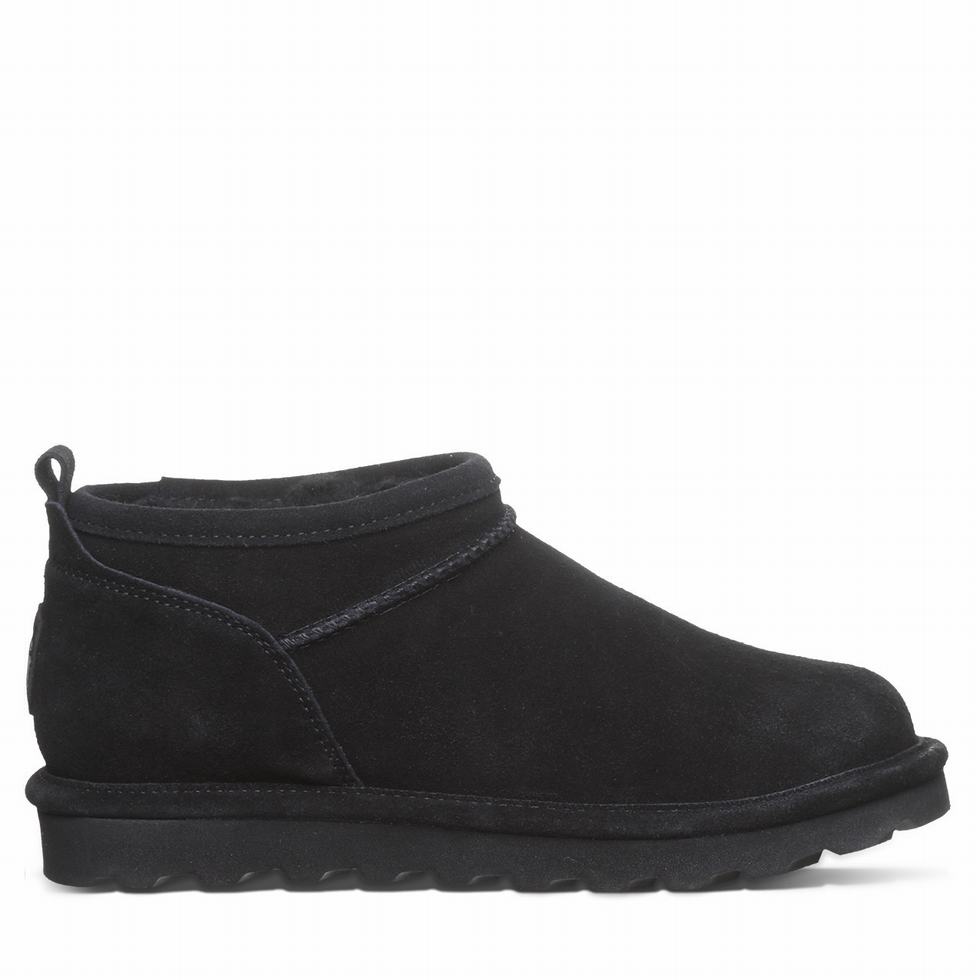 Women Bearpaw Super Shorty Snow Boots Black | JFV9247QP