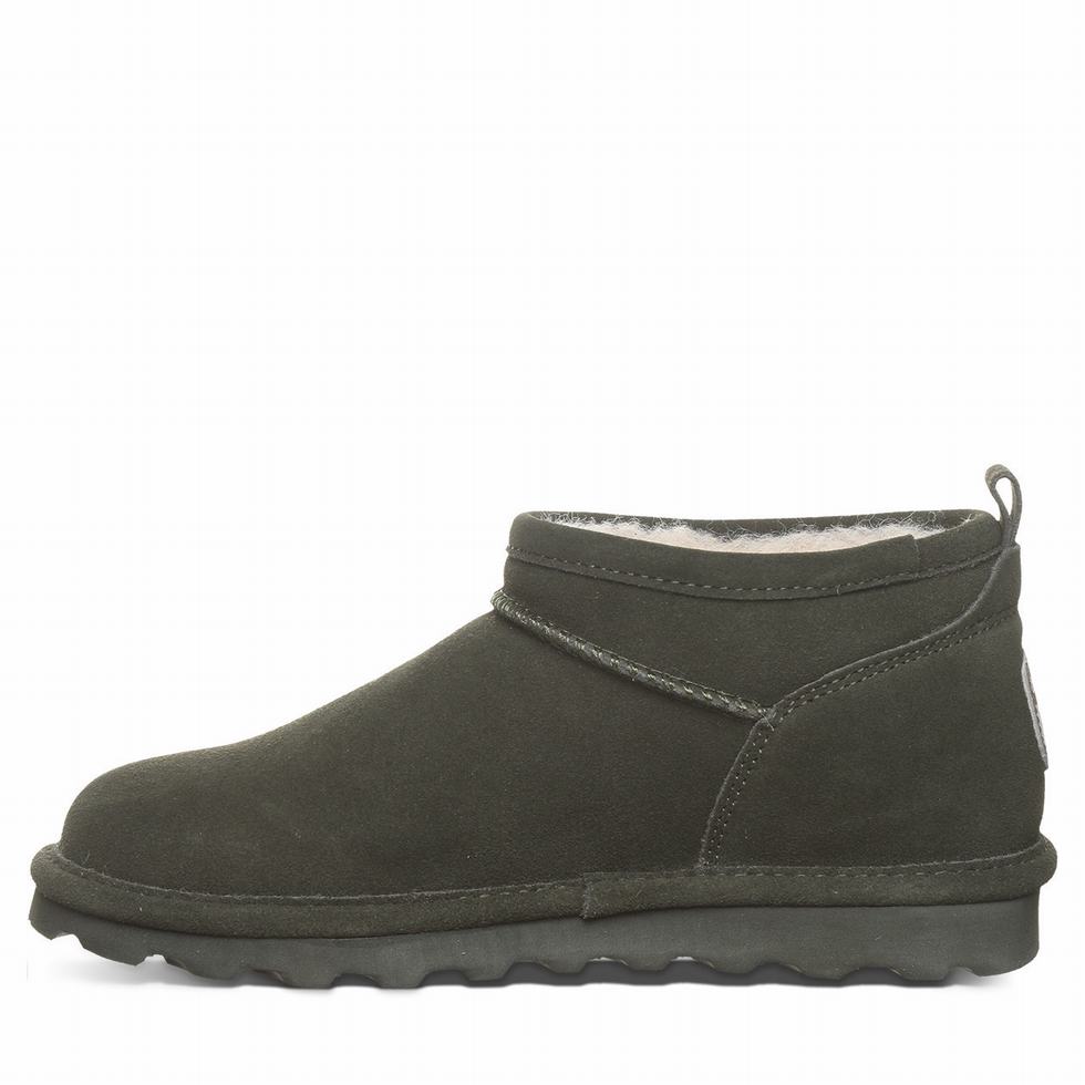 Women Bearpaw Super Shorty Snow Boots Green | XIX5240CR