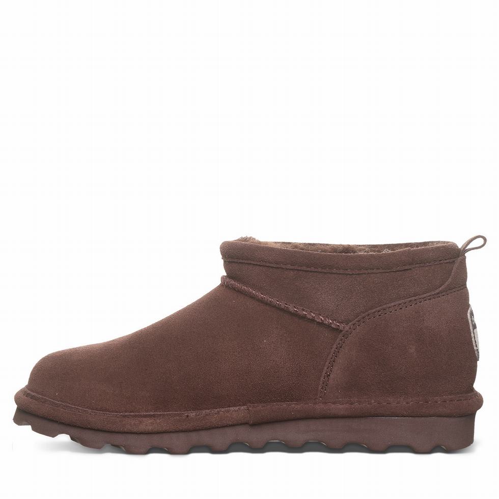 Women Bearpaw Super Shorty Wide Boots Brown | MEV6676KO