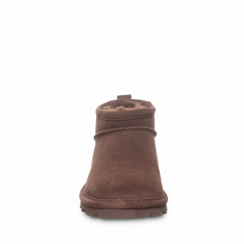 Women Bearpaw Super Shorty Wide Boots Brown | MEV6676KO