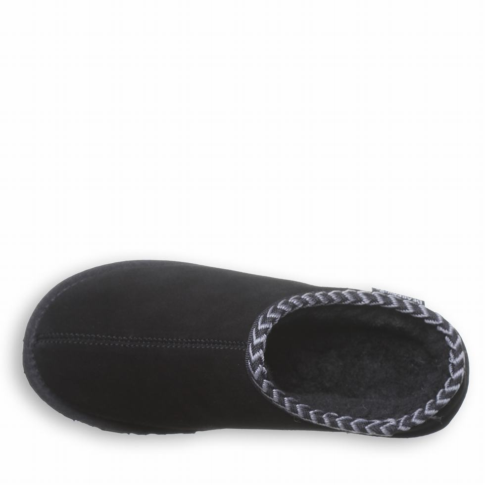 Women Bearpaw Tabitha Slippers Black | UOA3694OC