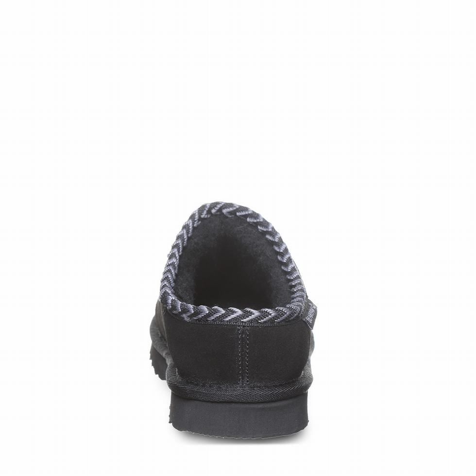 Women Bearpaw Tabitha Slippers Black | UOA3694OC