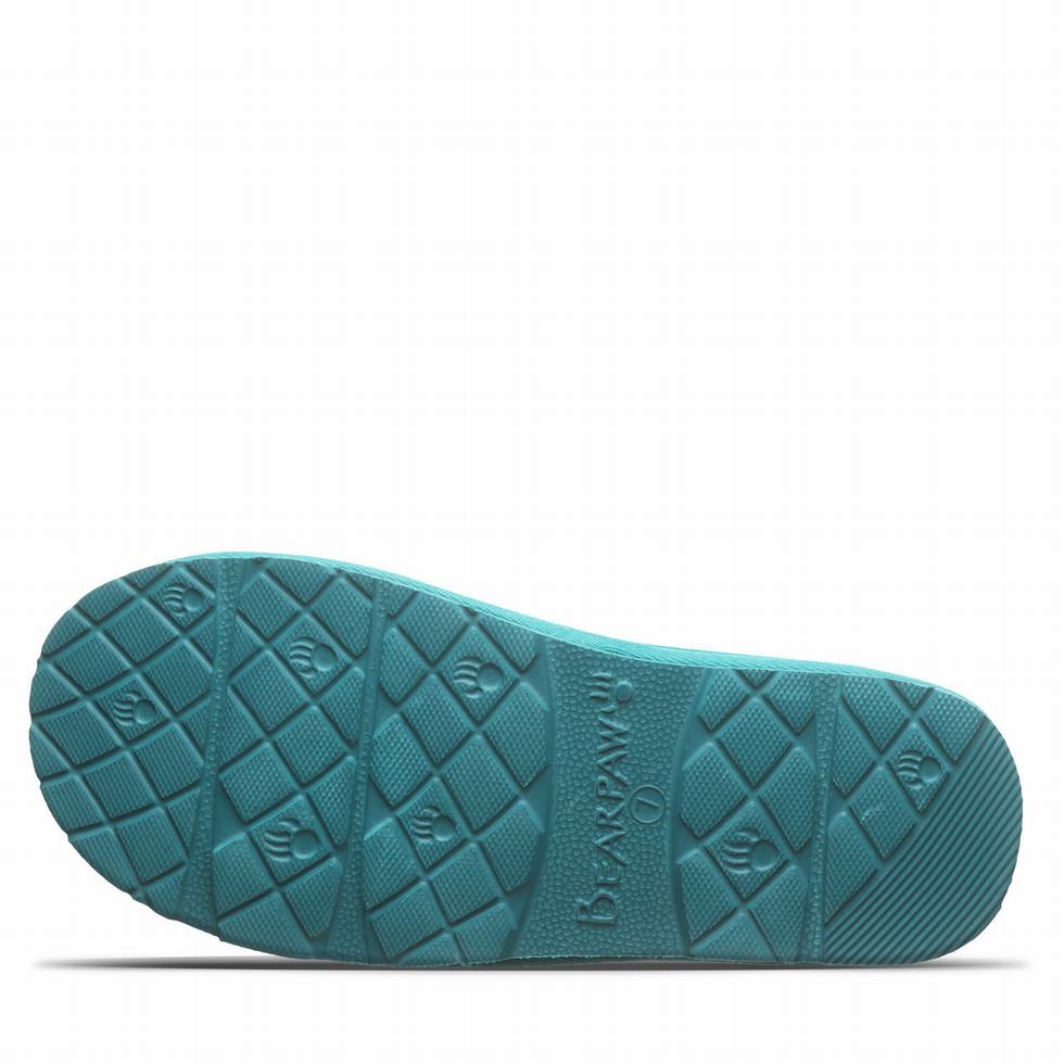 Women Bearpaw Tabitha Slippers Blue | ATC8382QO