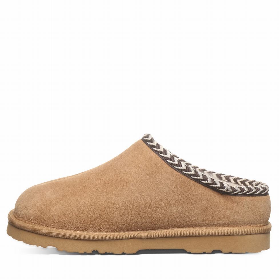 Women Bearpaw Tabitha Slippers Brown | JSB1545XK