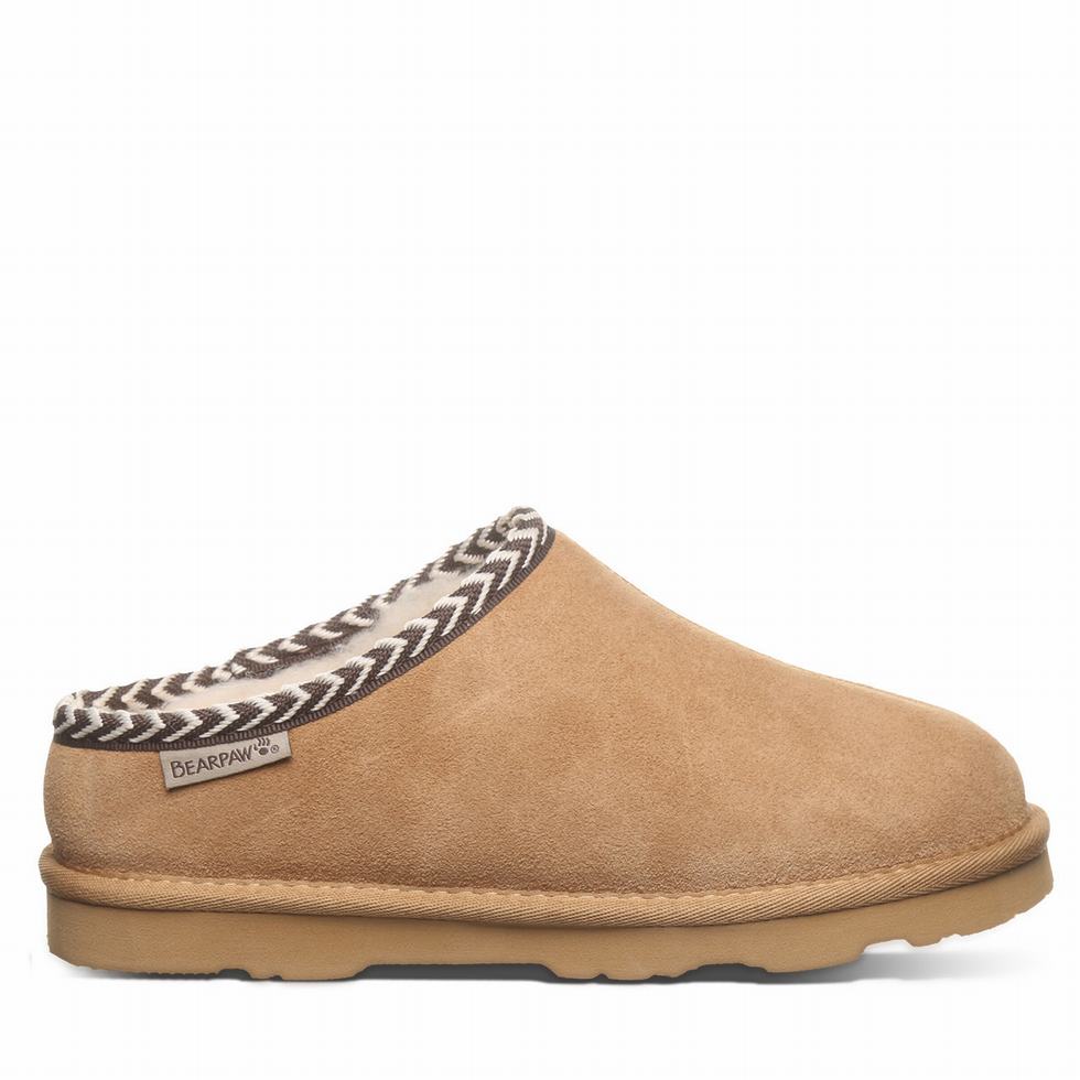 Women Bearpaw Tabitha Slippers Brown | JSB1545XK