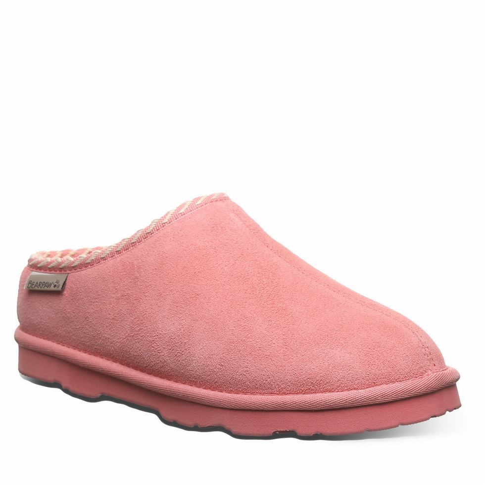 Women Bearpaw Tabitha Slippers Pink | PHL171VP