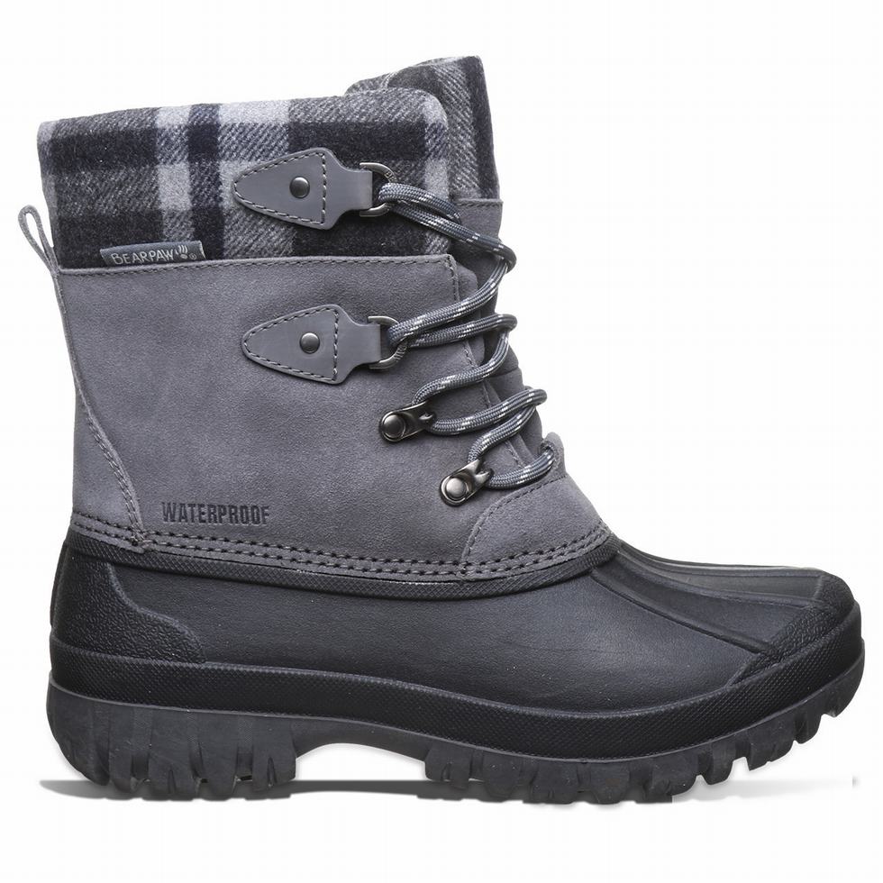 Women Bearpaw Tessie Boots Grey | JUY9124MP