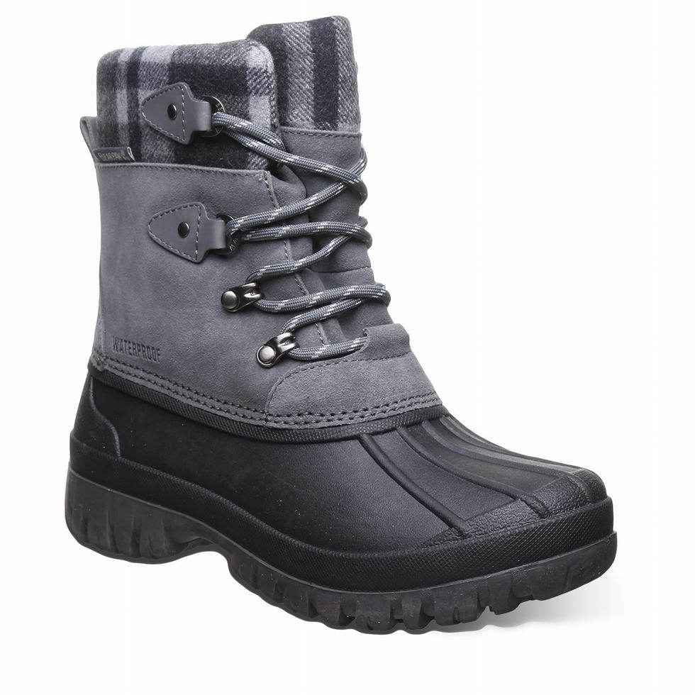 Women Bearpaw Tessie Boots Grey | JUY9124MP