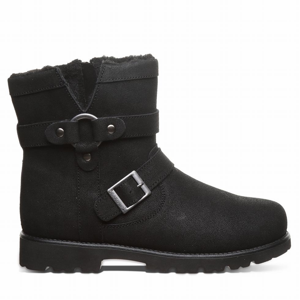 Women Bearpaw Theodora Boots Black | AHR7127BT